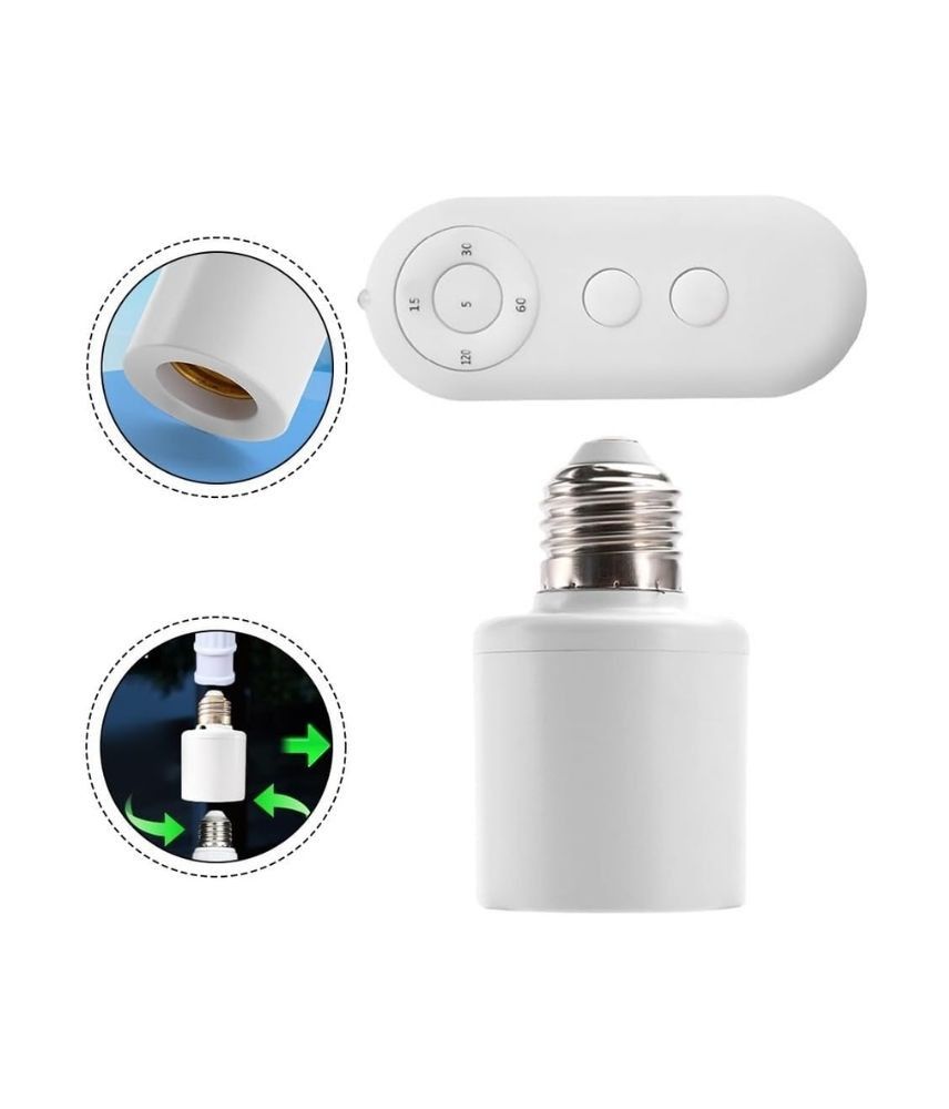 سعر قاعدة لمبة ذكية E27 بالتحكم عن بُعد مع مستشعر حركة وإضاءة قابلة للتعديل