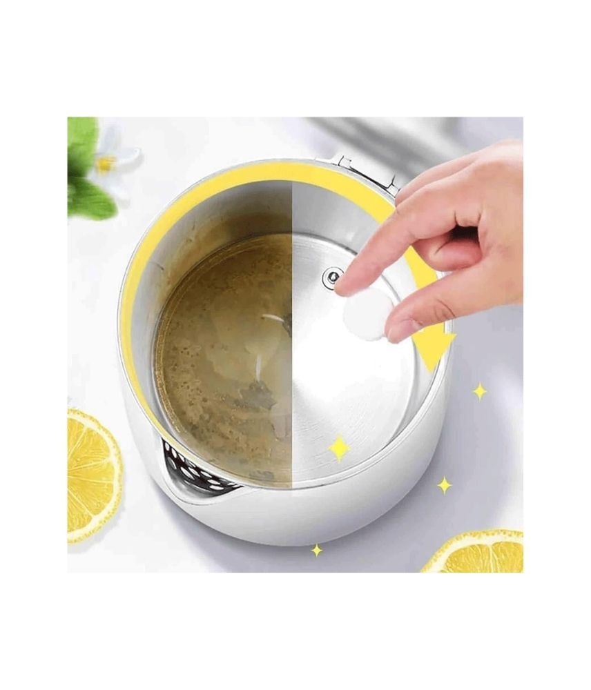 أقراص التنظيف بالأكسجين النشط لإزالة التكلسات