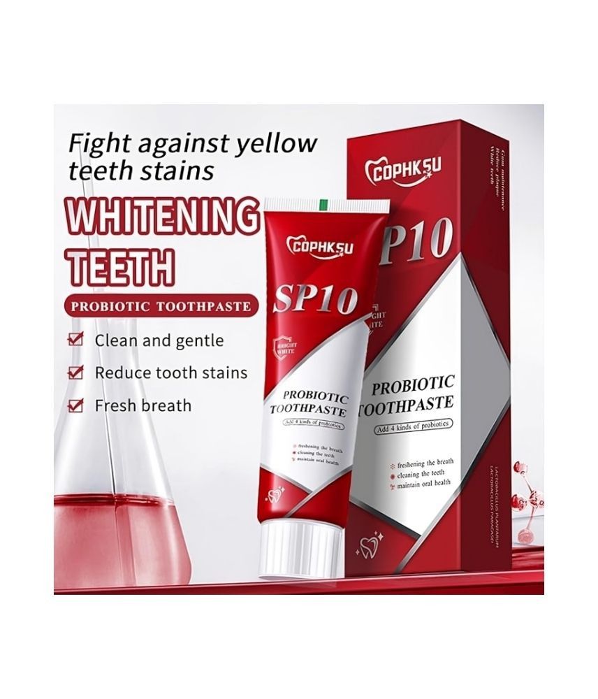 سعر عرض قطعتين من معجون أسنان Cophksu Sp10 لتبييض الأسنان