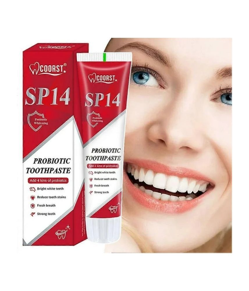 معجون أسنان SP-14 بروبيوتيك للتبييض الفائق وإزالة التصبغات T