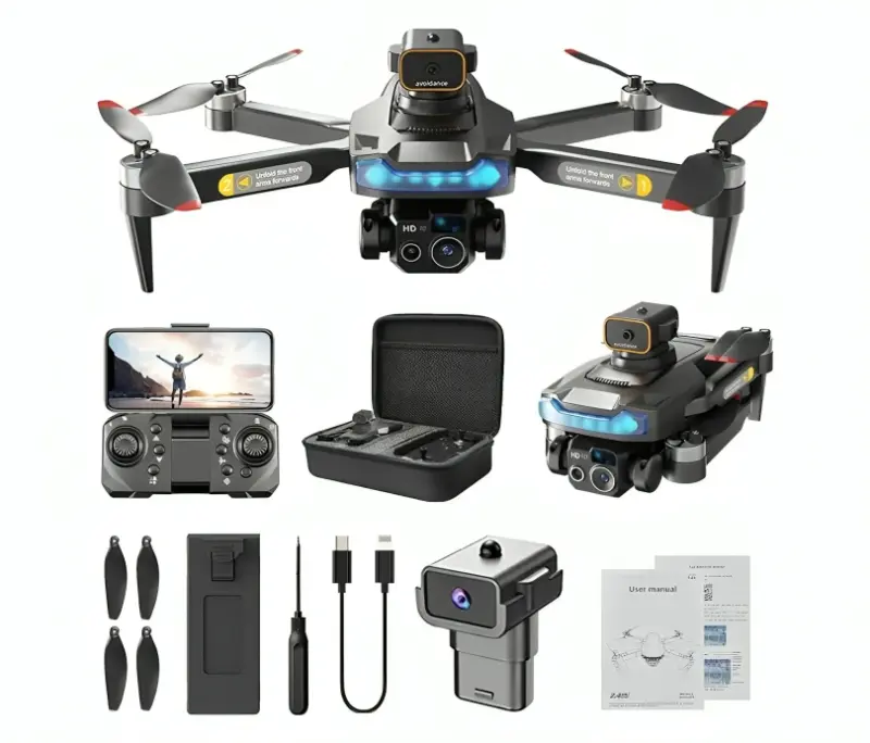 سعر طائرة p15 pro بدون طيار مزودة بكاميرا 4K رباعية المراوح