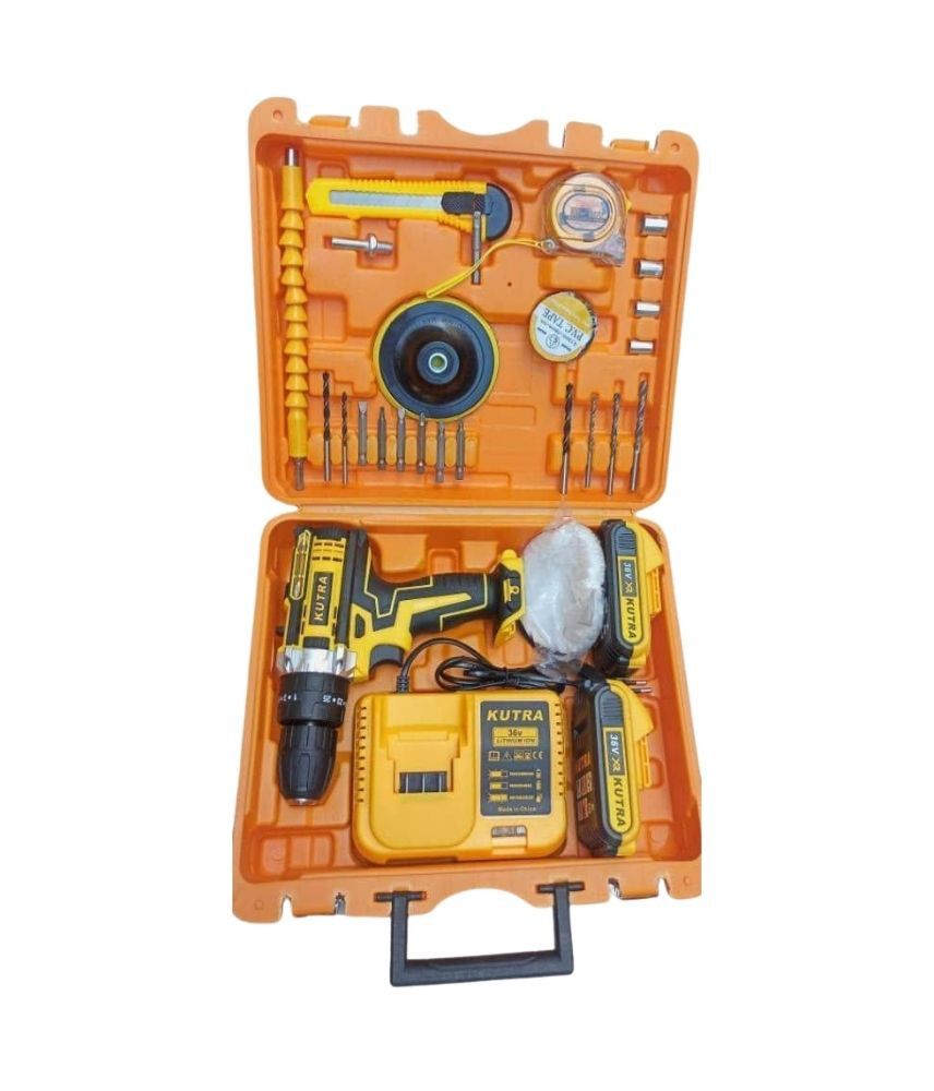 شراء دريل كوترا لاسلكي مع حقيبة عدة كاملة