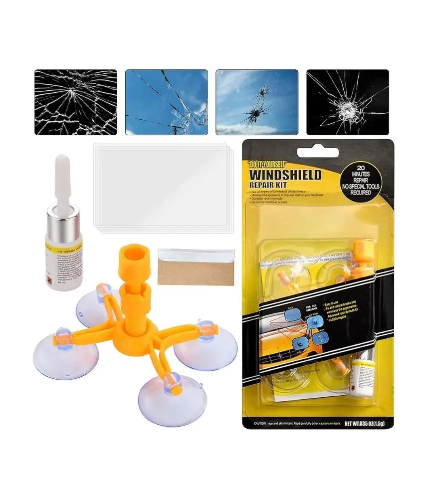 شراء عرض قطعتين من مجموعة إصلاح وعلاج شروخ زجاج السيارات