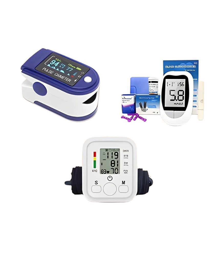 سعر عرض جهاز قياس الاكسجين فى الدم مع جهاز قياس السكر في الدم مع جهاز قياس و مراقبة ضغط الدم