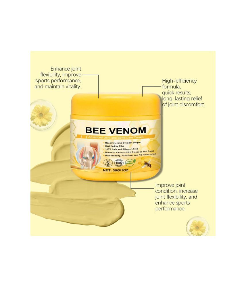 سعر عرض قطعتين من كريم علاج المفاصل والعظام بسم النحل الطبيعي