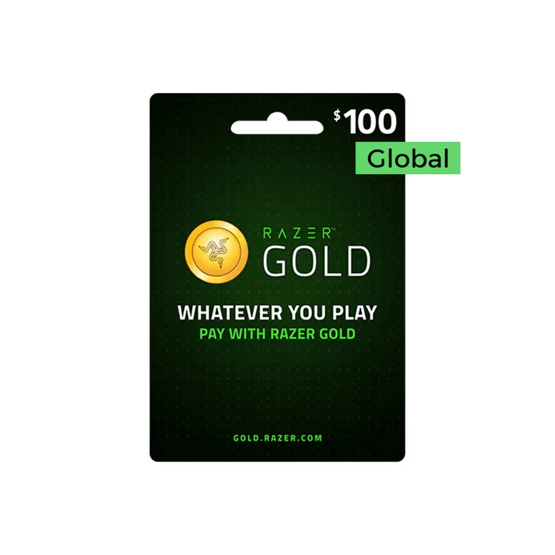 Razer Gold 100 USD - Global - Recharge Voucher